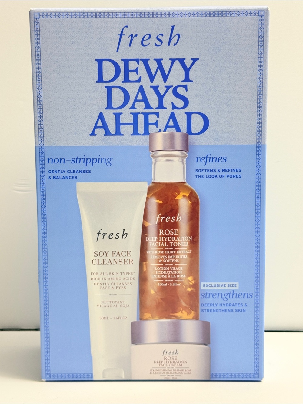 fresh Dewy Days Ahead Skincare Set - New in Sealed Packaging